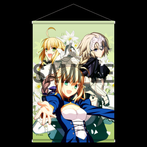 『TYPE-MOONエース』表紙イラスト B2タペストリー〈ネロ&ジャンヌ&アルトリア〉